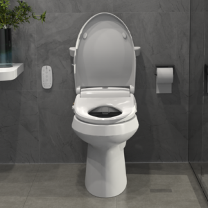 B011 Elongated LED Light Electric Bidet Toilet Seat Heated Toilet Seat with Warm Air Dryer and Night Light